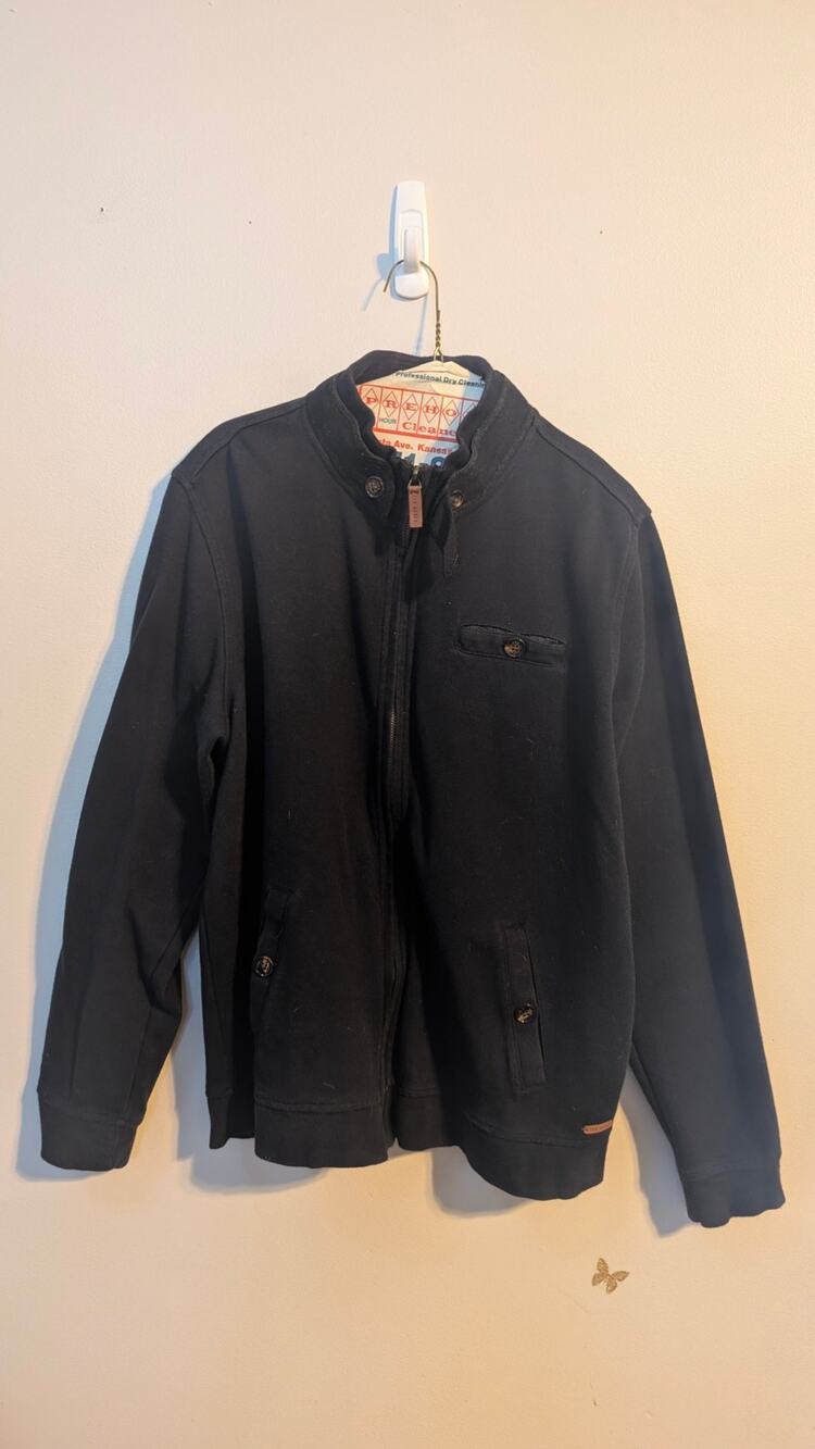 Ted Baker London Navy Wool Bomber Jacket | Size Small | EUC